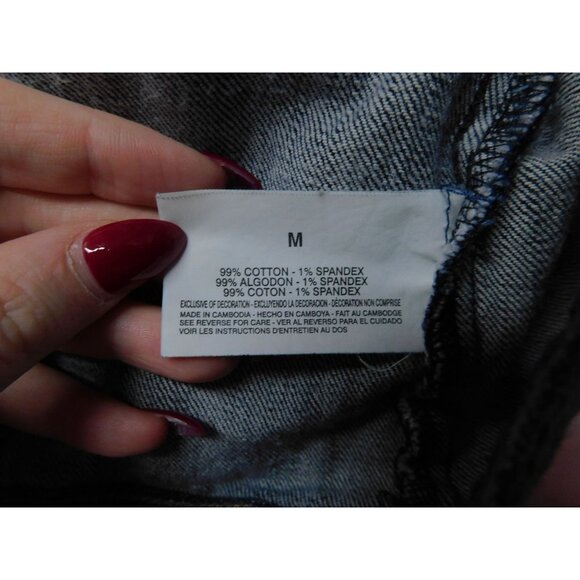 Vtg Code Bleu Womens Blue Denim Jacket Decorative Front Pockets Sz M - Picture 5 of 12